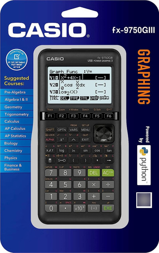 Calculadora Graficadora Casio Fx 9750 Giii Garantía Oficial