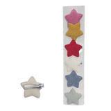 Pack De 6 Pinza Diseño Estrella - Mujer - Niña