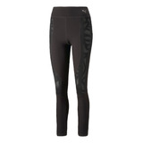 Malla Puma Fitness Nova Shine Eversculpt 7/8 Mujer Negro