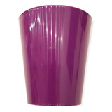 Maceta Plastico Conica Premium T.a Plastic N8 Color Violeta