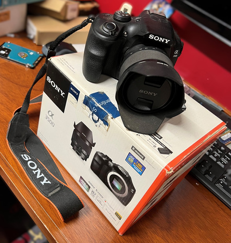  Sony Alpha 3500 Igual A Nueva 270 Disparos