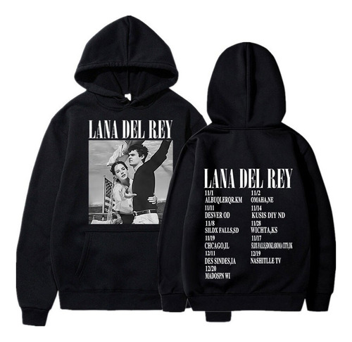 Sudadera Con Capucha De Lana Del Rey Ldr For Hombre Y Mujer