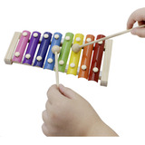 Martillos Musicales Infantiles Glockenspiel, Coloridos, De 8