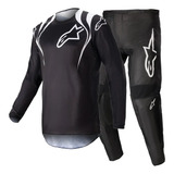 Equipo Alpinestars Motocross Fluid 2024 Negro