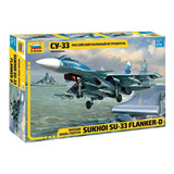 Sukhoi Su-33 Flanker- D 1/72 Kit Para Montar Zvezda 7295