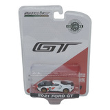 Greenlight 2021 Ford Gt Hobby Exclusive 1:64 Color Blanco