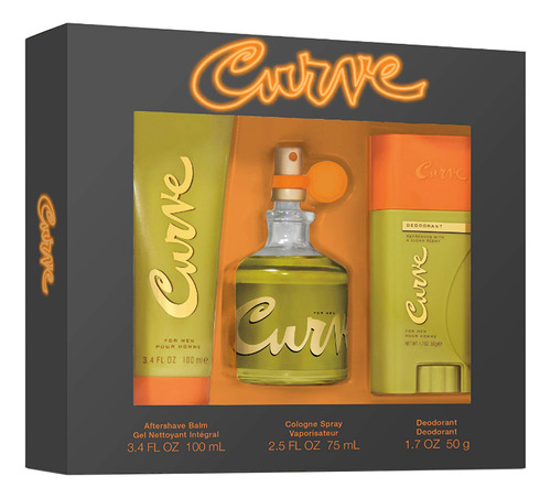 Curve For Men - Fragancia Para Hombre, Estuche De Regalo Par