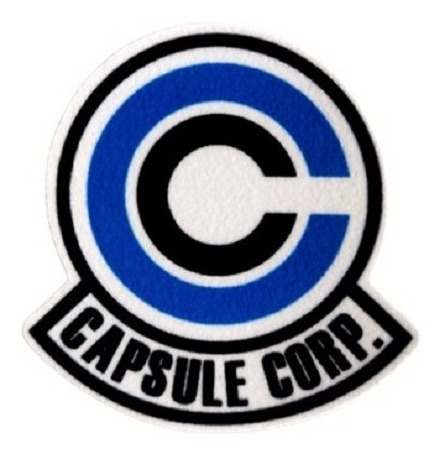 Parche Ropa Capsule Corp  Logo Textil  Pega Con Plancha 8cm 
