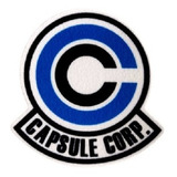Parche Ropa Capsule Corp  Logo Textil  Pega Con Plancha 8cm 