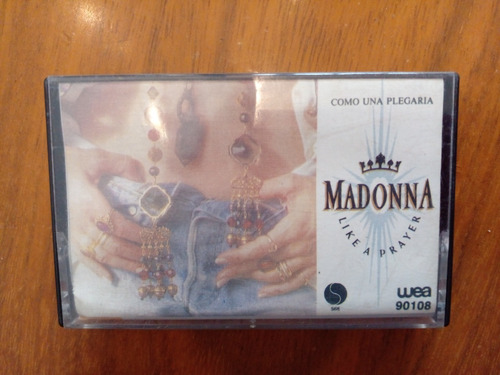 Cassette Madonna Como Una Plegaria Año 1989