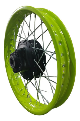 Rin Trasero Italika Dm200 Verde 2022-2024 Original 