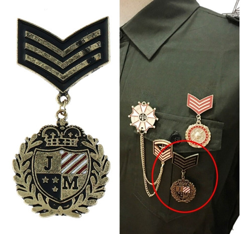 Broche Pins Insignia Medalla Militar Británico Para Hombre