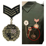 Broche Pins Insignia Medalla Militar Británico Para Hombre