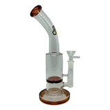 Bong De Vidro Cultura Dab Turbine Percolator 25 Cm