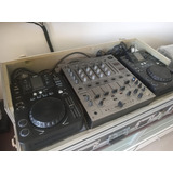 Par Cdj Gemini 650 + Mixer Djm 600 Pioneer