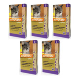 5 Antipulgas Advocate Para Gatos De 4 A 8 Kg Combo 3 Pipetas