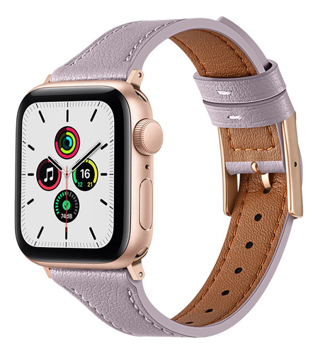 M Correa De Cuero Genuino For Apple Watch Pulsera For Iwatc