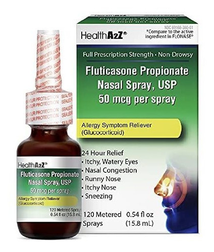 Fluticasone Propionate Nasal Sprays, 24 Hour Allergy Relief