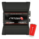 Amplificador Stetsom Ex3000blk 3000w Rms Black Edition 
