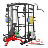 Major Lutie Smith Machine Jaula De Potencia Multifunción Con