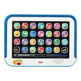 Mi Primera Tablet De Aprendizaje Fisher Price Azul Español Color Celeste