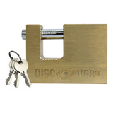 Candado Rectangular Bronce Macizo Discover 50 Mm Bl4970