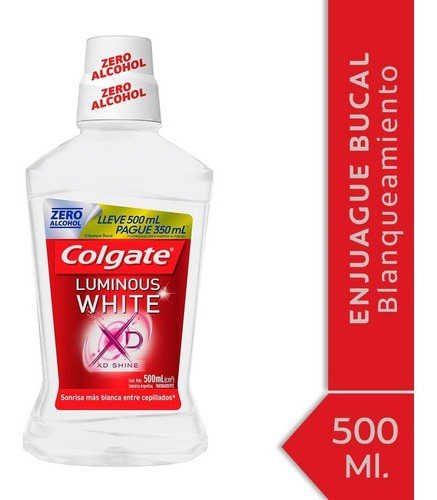 Enjuague Bucal Colgate Luminous White 250ml