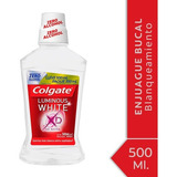Colgate Enjuague Bucal Luminous White 250ml 
