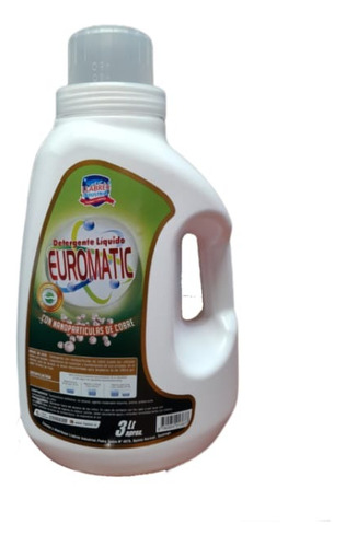 Detergente Euromatic Con Cobre 3l Llabres 