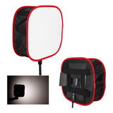 Luz De Vídeo Led Cuadrada Plegable Para Fotografía Softbox .