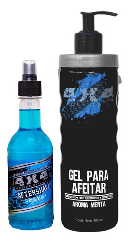 Gel Razurar/afeitar Transparente Y After Shave 4x4 