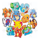 Pack Stickers Calcos Vinilos Pokemon N°1 - Termo Notebook 