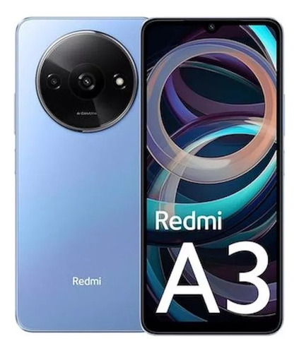 Celular Xiaomi Redmi A3 64/3gb Star Blue Desbloqueado Dual Sim