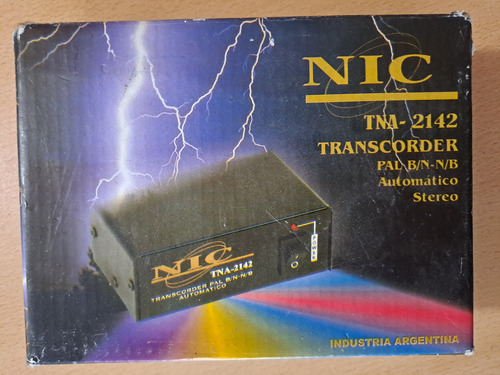Transcoder Transcodificador Nic  Pal B/n -n/b Autom-stereo