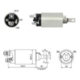 Solenoide Zm-890 Ford Camiones Pick Up Diesel 12v Mitsubishi