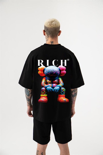 Remera Kaws 100% Algodón Premium