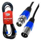 Cabo Microfone Xlr Macho X Xlr Femea 10m Metros Mxt