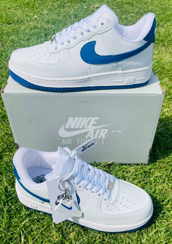 Nike Tenis Usado Air Force 1 0'7 (f.m Piel Pl Rey) T 27 Cm 