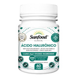Suplemento Em Capsula Sunfood Acido Hialuronico Pote 60 Unid