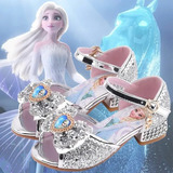 Zapatos De Princesa De Niña Cosplay Frozen