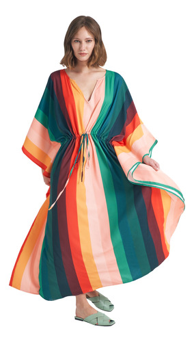 Vestido Estampado Multicolor