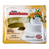 Pasta Americana Branca Sabor Tutti-frutti 800g - Arcolor