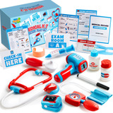 Play-act Kit Medico Para Ninos, Kit Medico De Juego De Simul