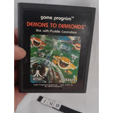 1982 Atari 2600 Demons To Diamonds Cartucho 