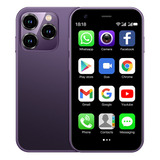 S Mini Teléfono Barato Android Xs15 Roxo 3.0 Pulgadas