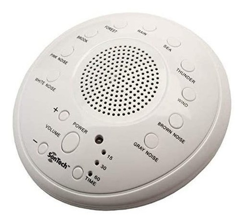 Sontech - White Noise Sound Machine - 10 Natural Relajante S