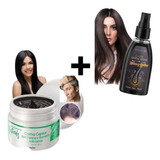 Set Anti Canas Loción + Crema Capilar Biotina Henna Naturaly