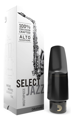 D'addario Select Jazz - Boquilla Para Saxofn Alto, D7m