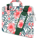 Bolso Protector P/ Notebook Hseok, Flores Rojas, 14 Pulgadas