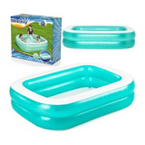 Pileta Inflable Rectangular 201x150x51cm Bestway 450 L Elrey